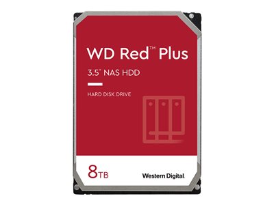 WD Red Plus 8TB SATA 6Gb/s 3.5inch 128MB